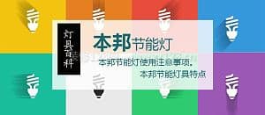 本邦节能灯