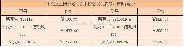 莱克吸尘器