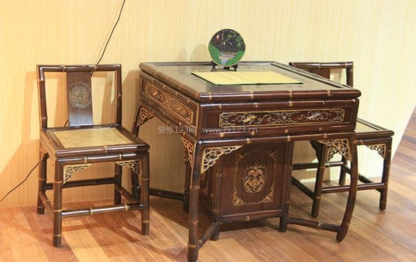 竹制家具图2