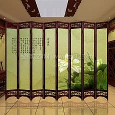 移动折叠屏风
