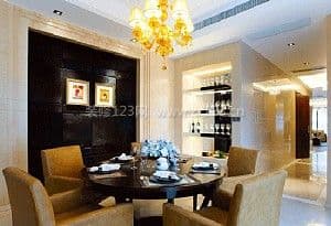 餐厅背景墙图1