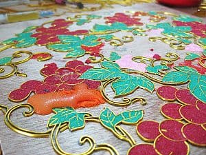 金丝彩沙画