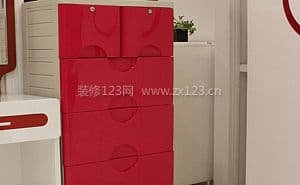 塑料储物柜