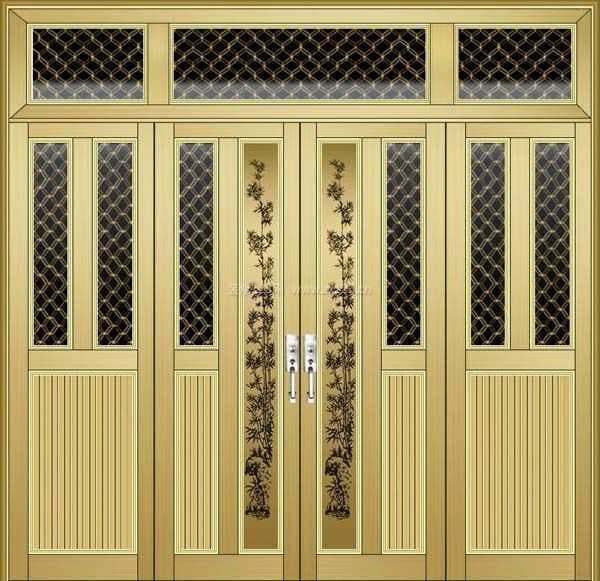 铝合金防盗门图2