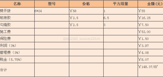 劈开砖