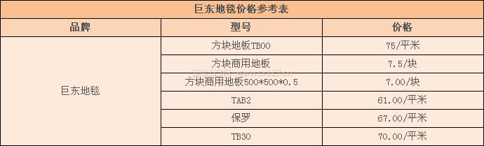 巨东地毯