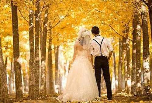 金秋十月祝福结婚词语