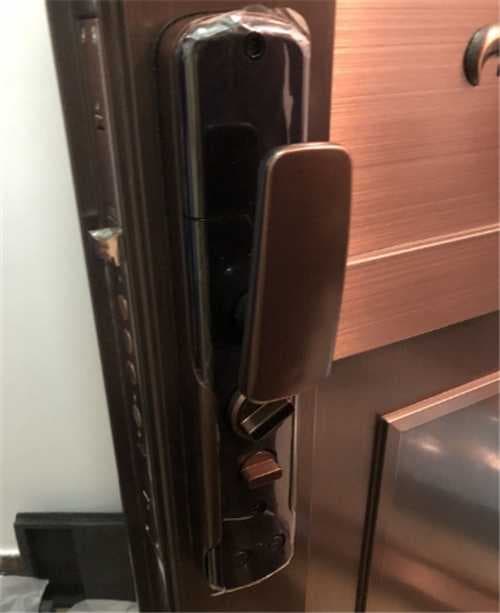 防盗门锁安装教程