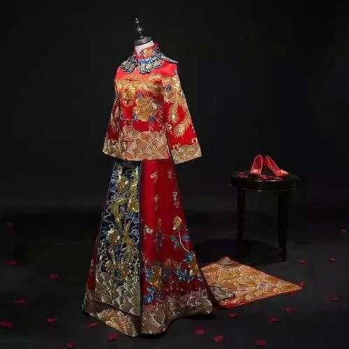 结婚秀禾服能穿全程吗