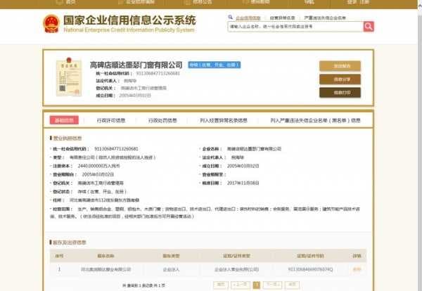 墨瑟门窗还好吗？曾被工商局列入经营异常名录
