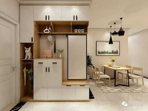 [冠特家具]玄关如何布置实用美观?
