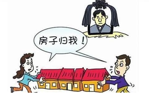 二婚婚前房产男方死后如何分配