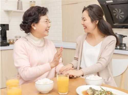 给婆婆说一段暖心的话